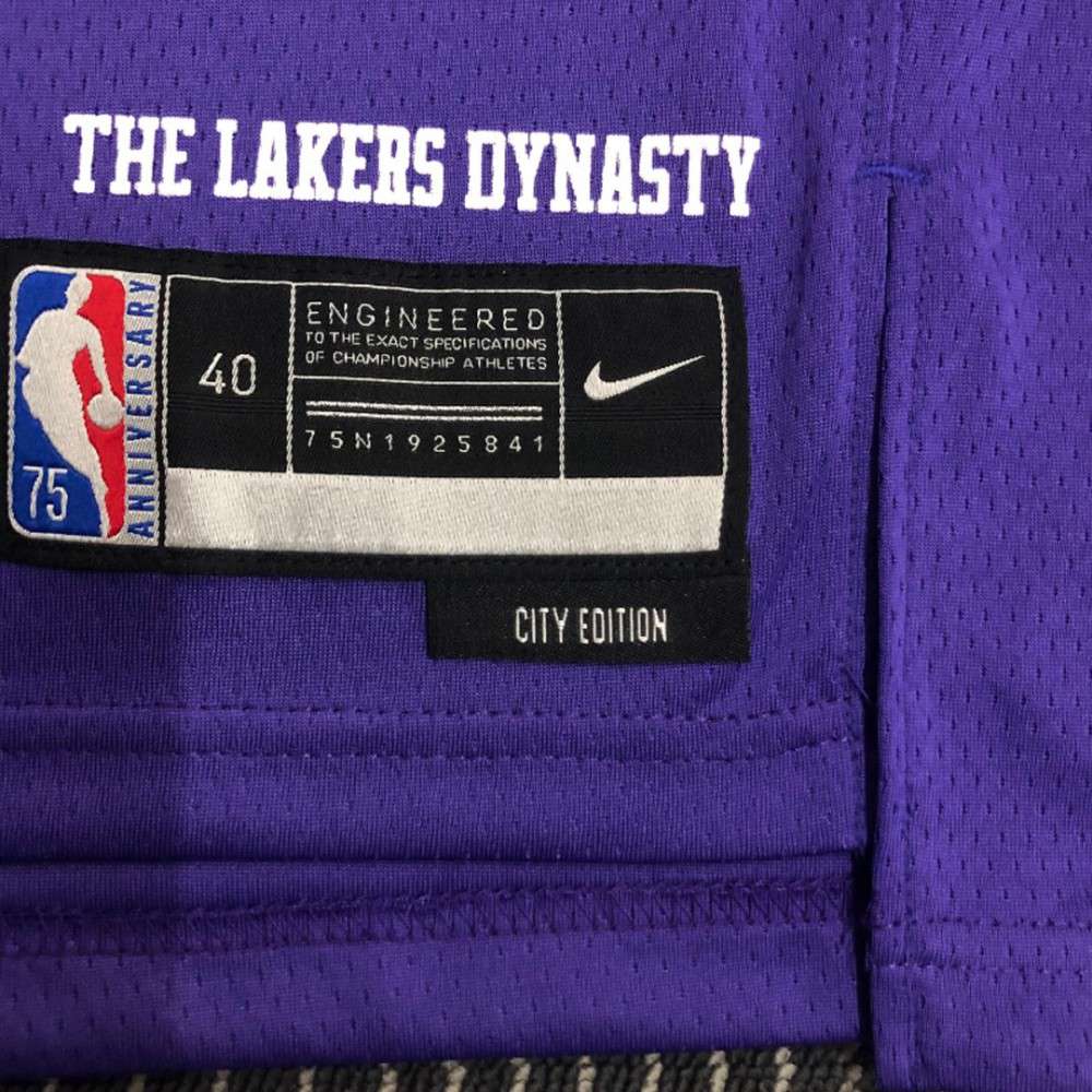 Men's Los Angeles Lakers Kobe Bryant #8 Purple 2021/22 Swingman NBA Jersey - City Edition-Pro Kit Vault | Brand New 26/27 Sports Jerseys